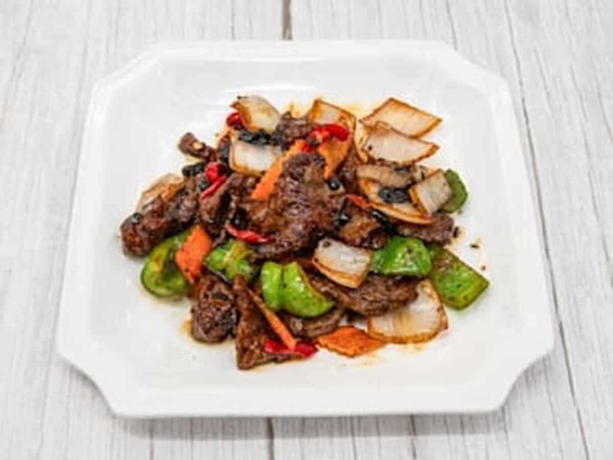 Beef in Black Bean Sauce