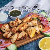 Chicken Malai Boti - Plate Of 12 Pieces