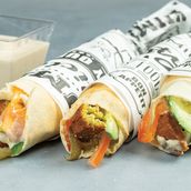 3 Falafel Sandwich Small