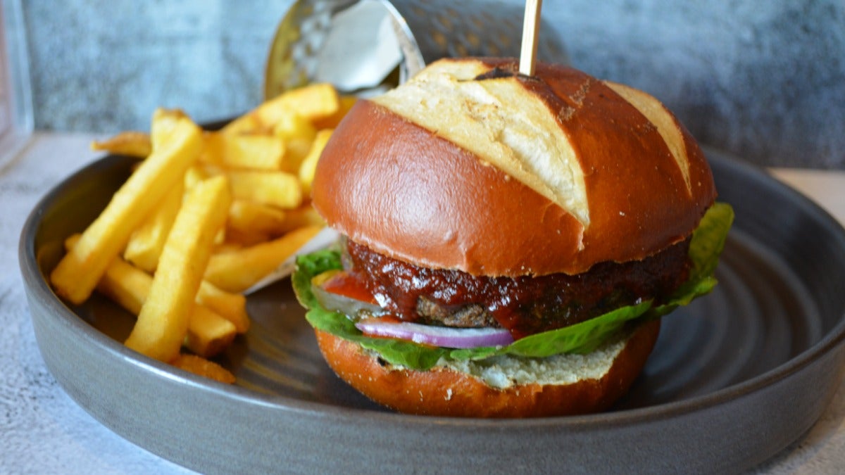 Symplicity Vegan burger