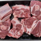 Qaud meat with bone