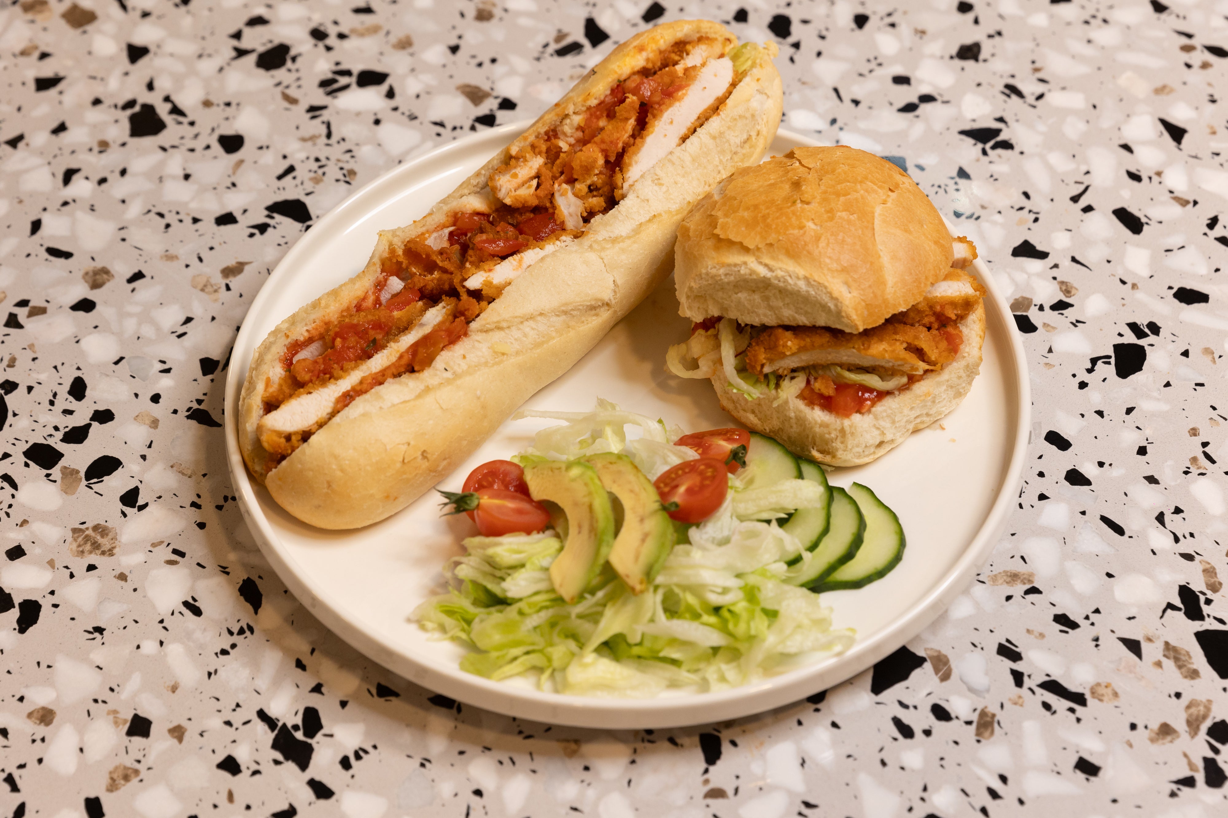 Chicken Escalope Baguette