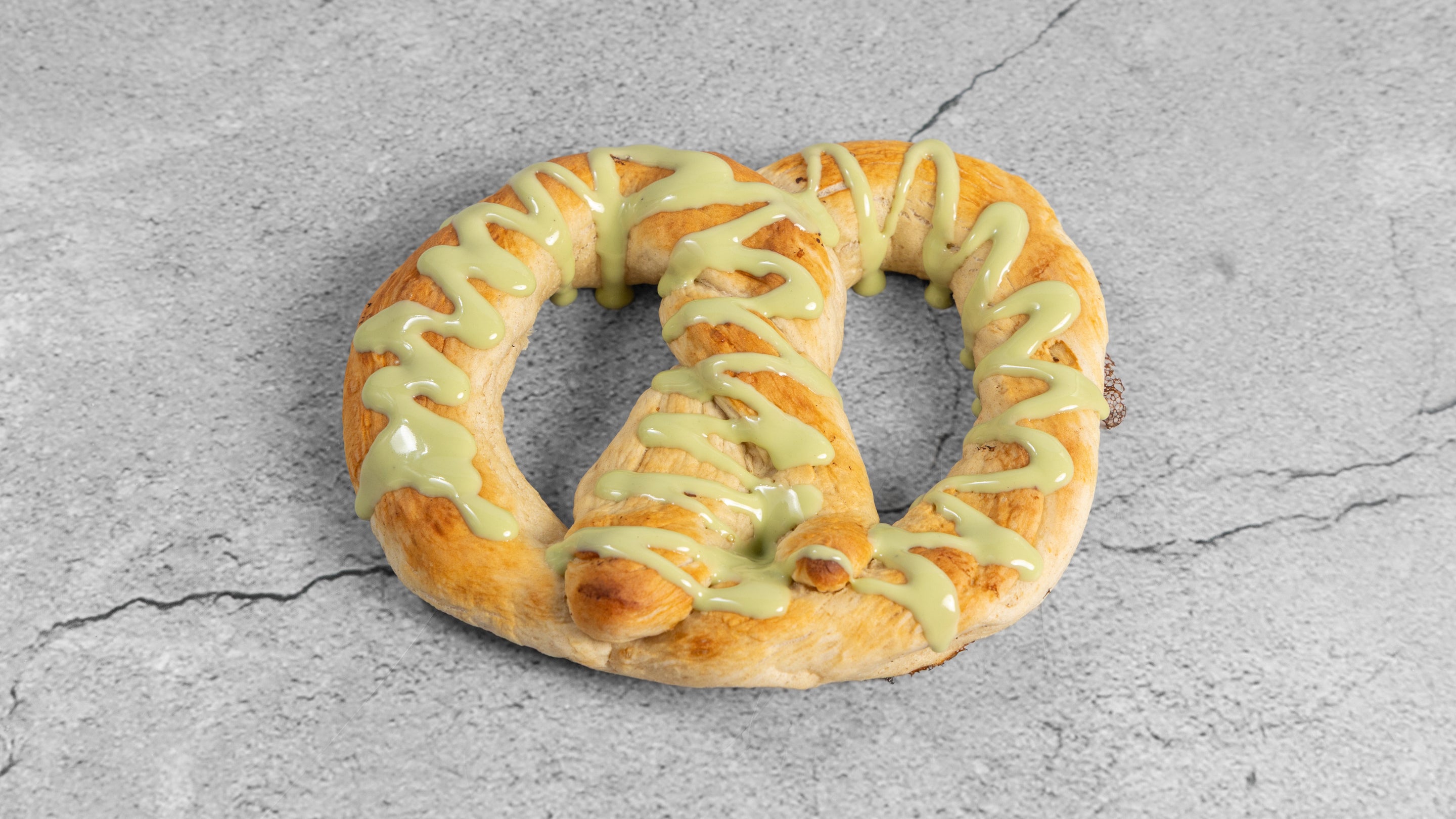 Pistachio Sauce- Soft Pretzel
