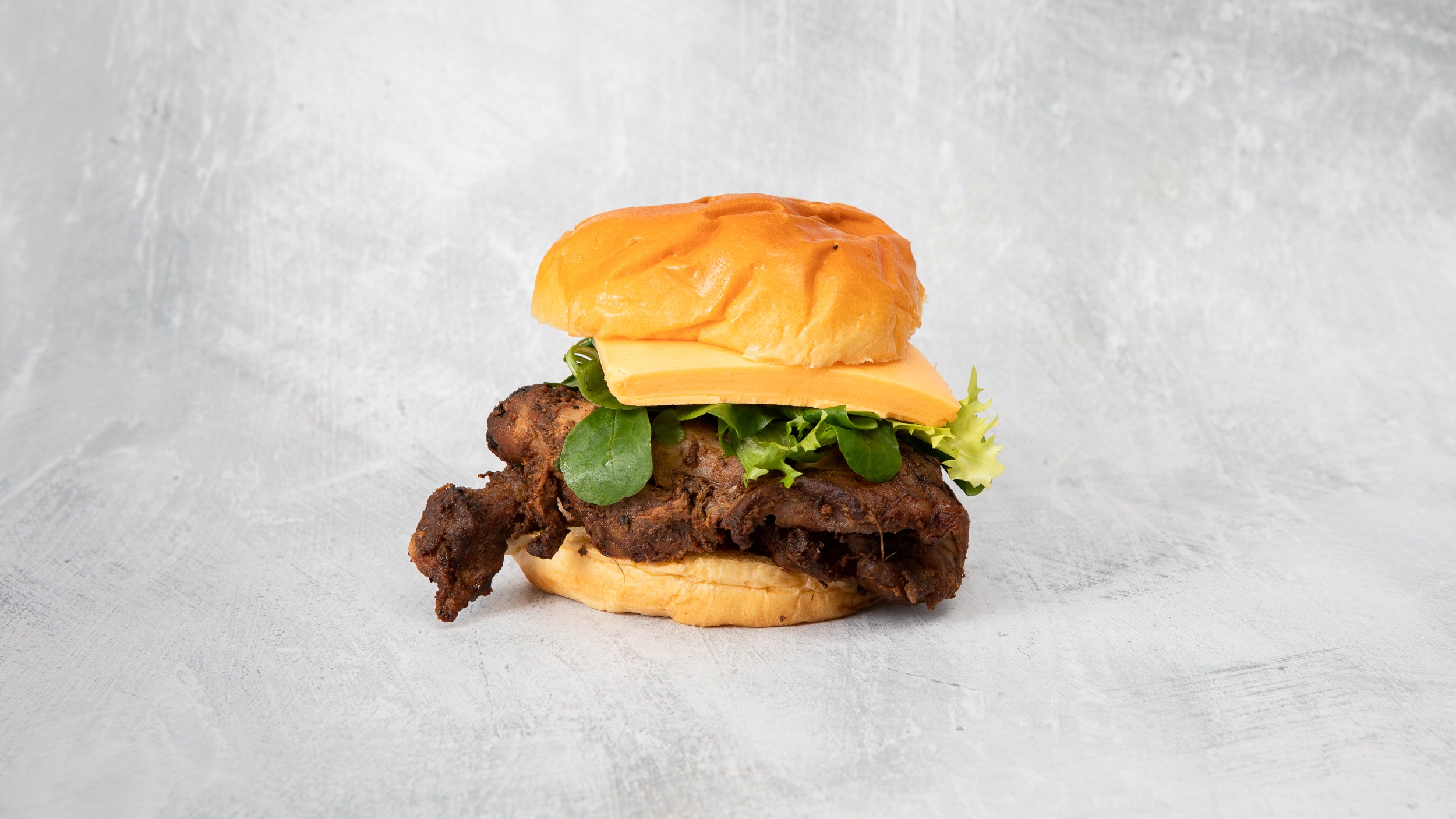Jerk Burger Fries