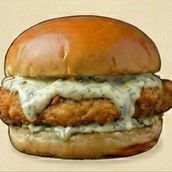 DILL MAYO CHICKEN BURGER