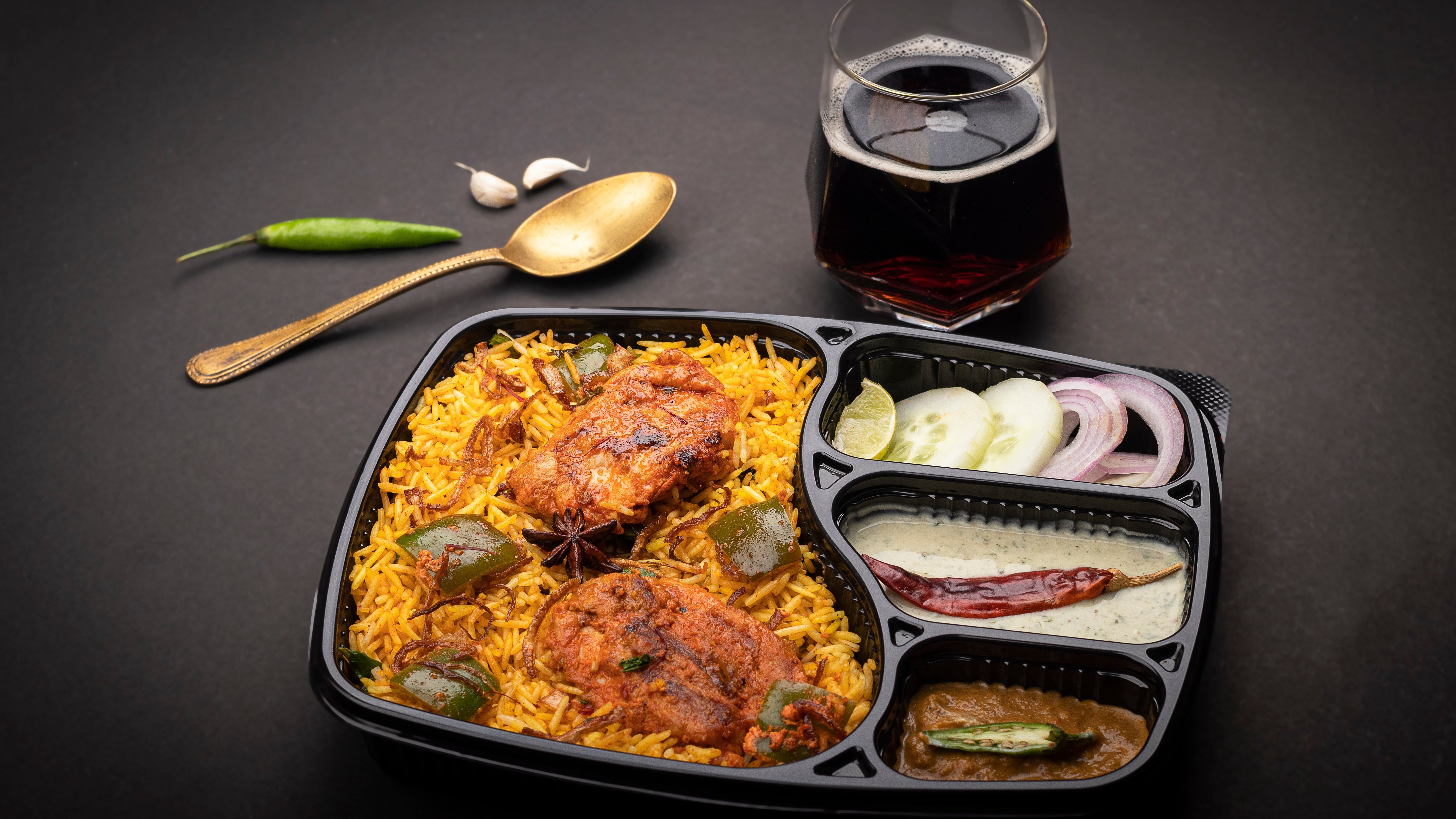 Lahori Chicken Masala  Biryani Meal