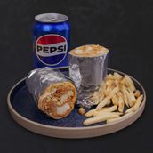 Chicken Tender Burrito Meal