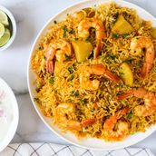 Combo Shrimp Biryani