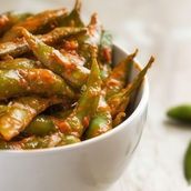 Edamame With Garlic