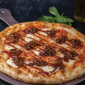BBQ Pulled Beef Pizza