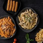 2 Pasta And 2 Starters Offer