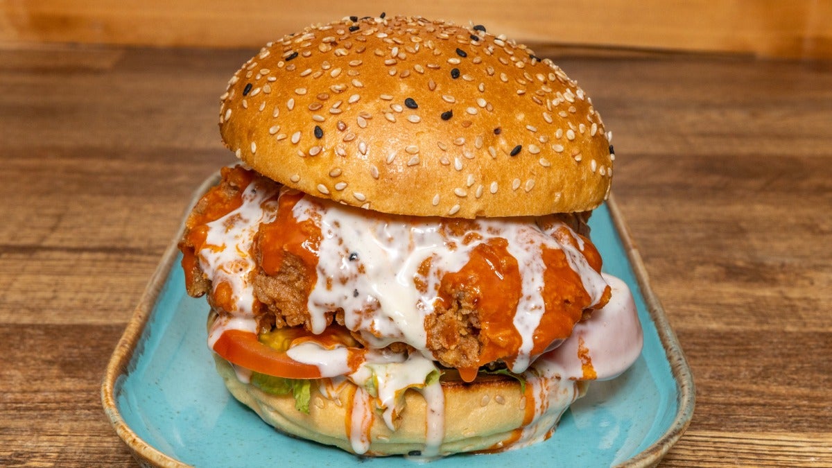 Firecracker Chicken Burger