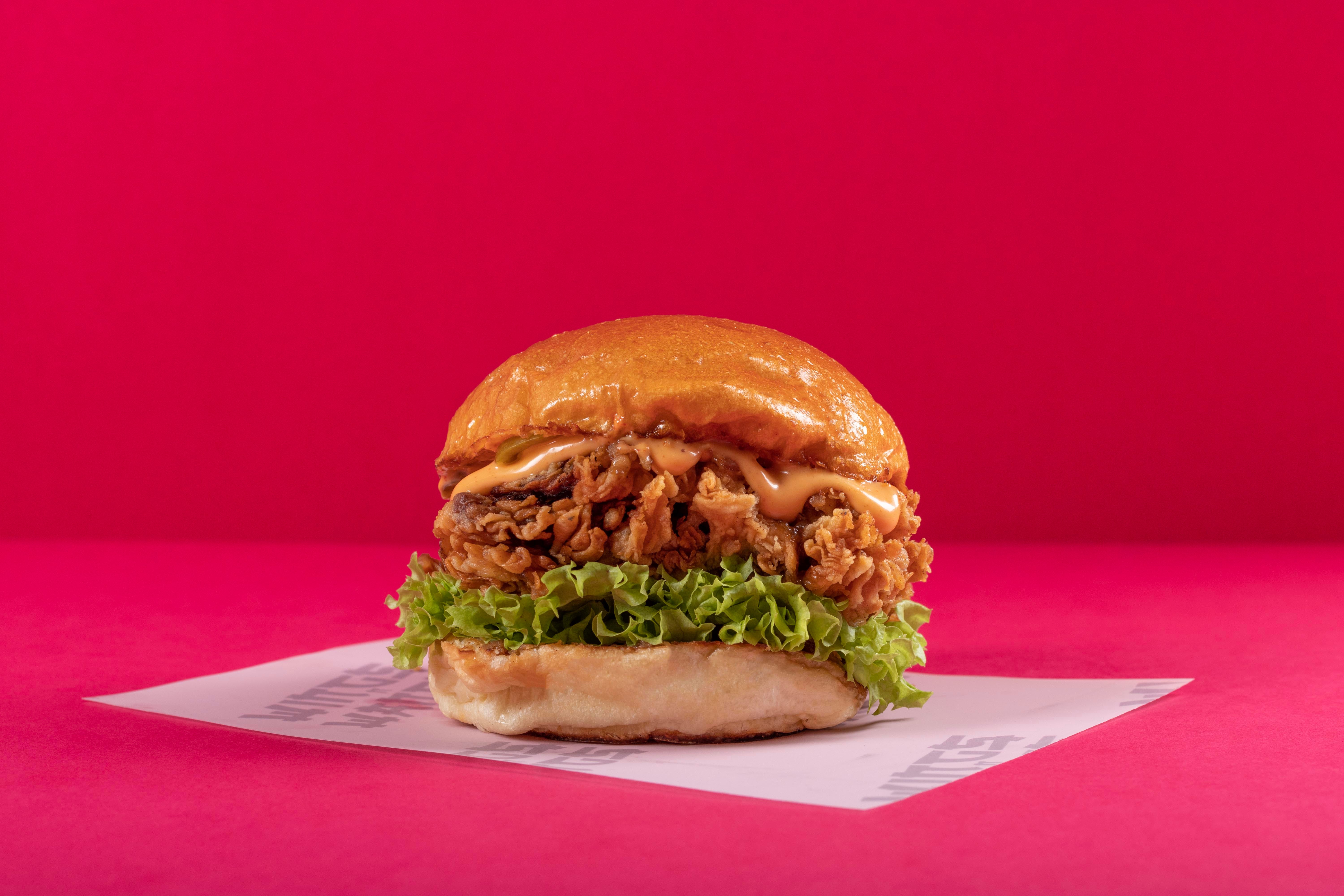 Wild Buffalo Chicken Burger