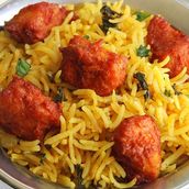 Chicken 65 Biryani Jeerakasala Rice