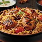 Charcoal Biryani chicken ( large)