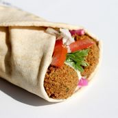 Falafel sandwich