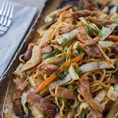 Asian Style Noodles With Chicken
