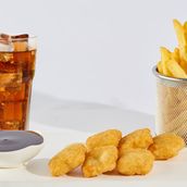 Chicken Nuggets 6 Pcs Meal
