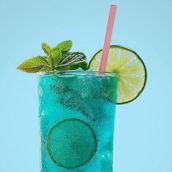 Blue Lagoon Mojito