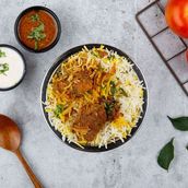 Mutton Hyderabadi Dum Biryani