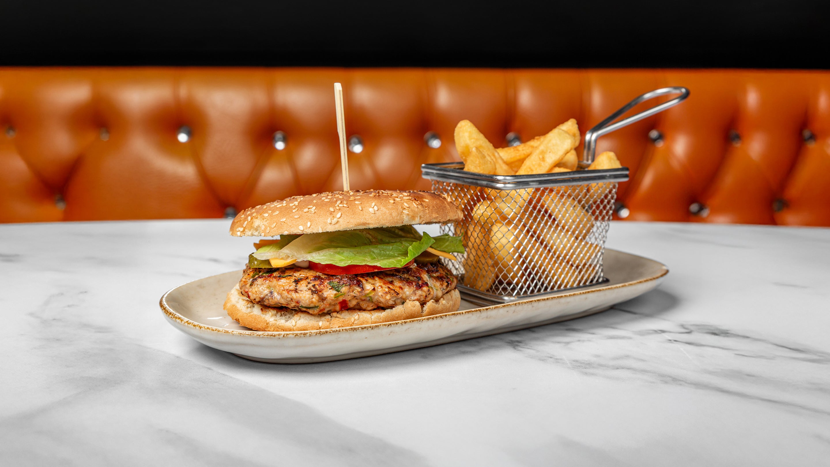 Chicken Adana Burger