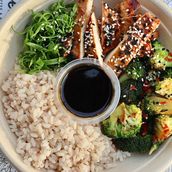 Charcoal Grilled Chicken Teriyaki Bowl