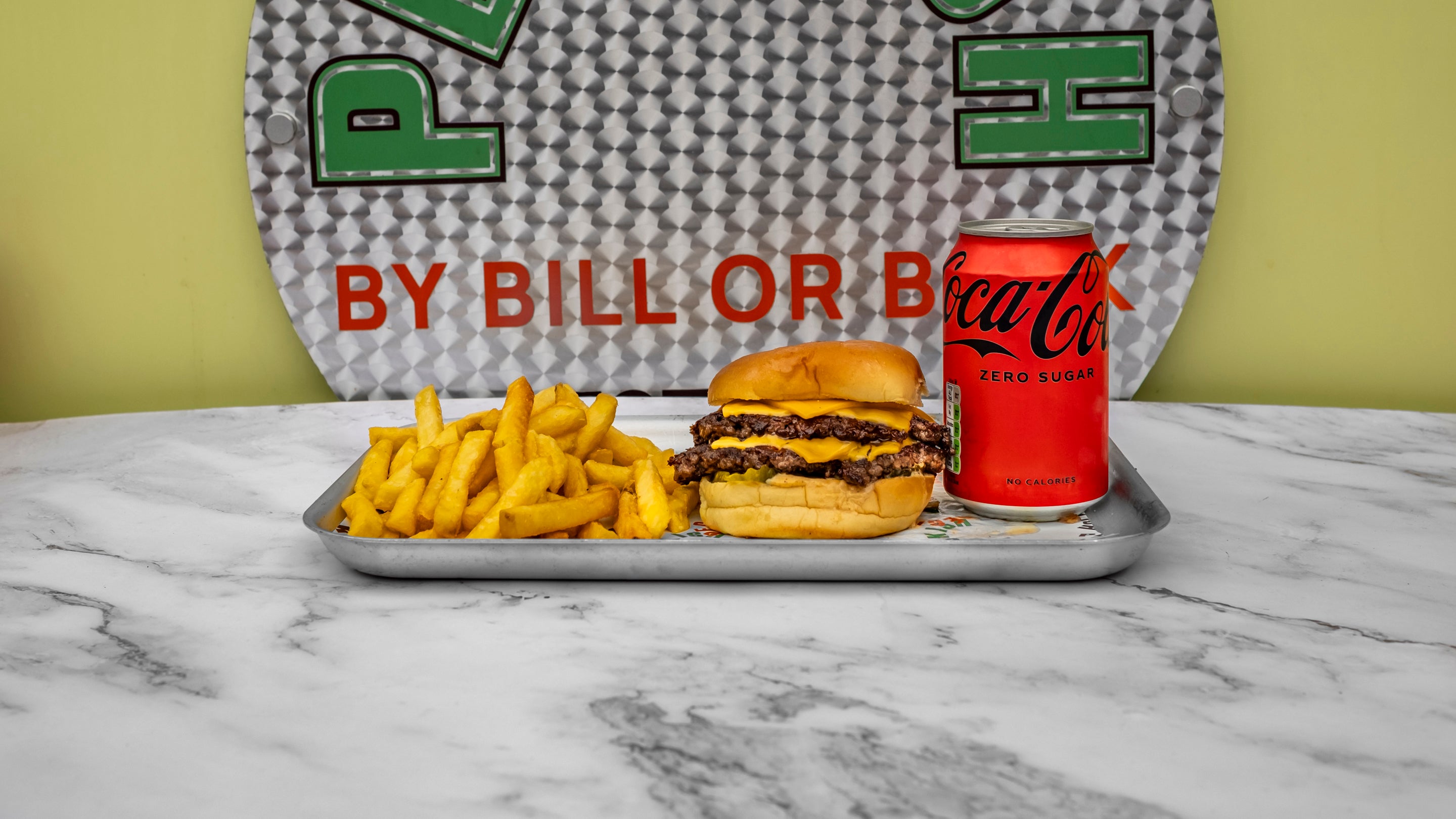 Double Smashed Patty Cheeseburger Meal