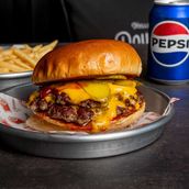 Chunky's Double Burger Meal