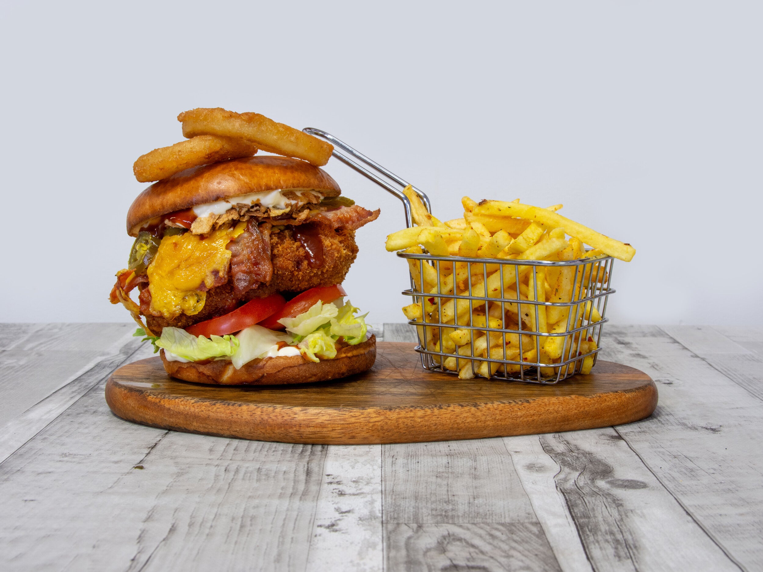 Rodeo Crispy Chicken Burger