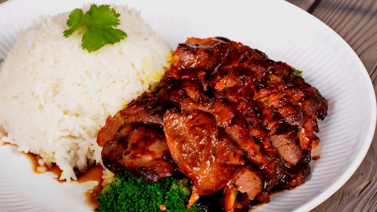 Barbecue Pork with Mami Sauce
