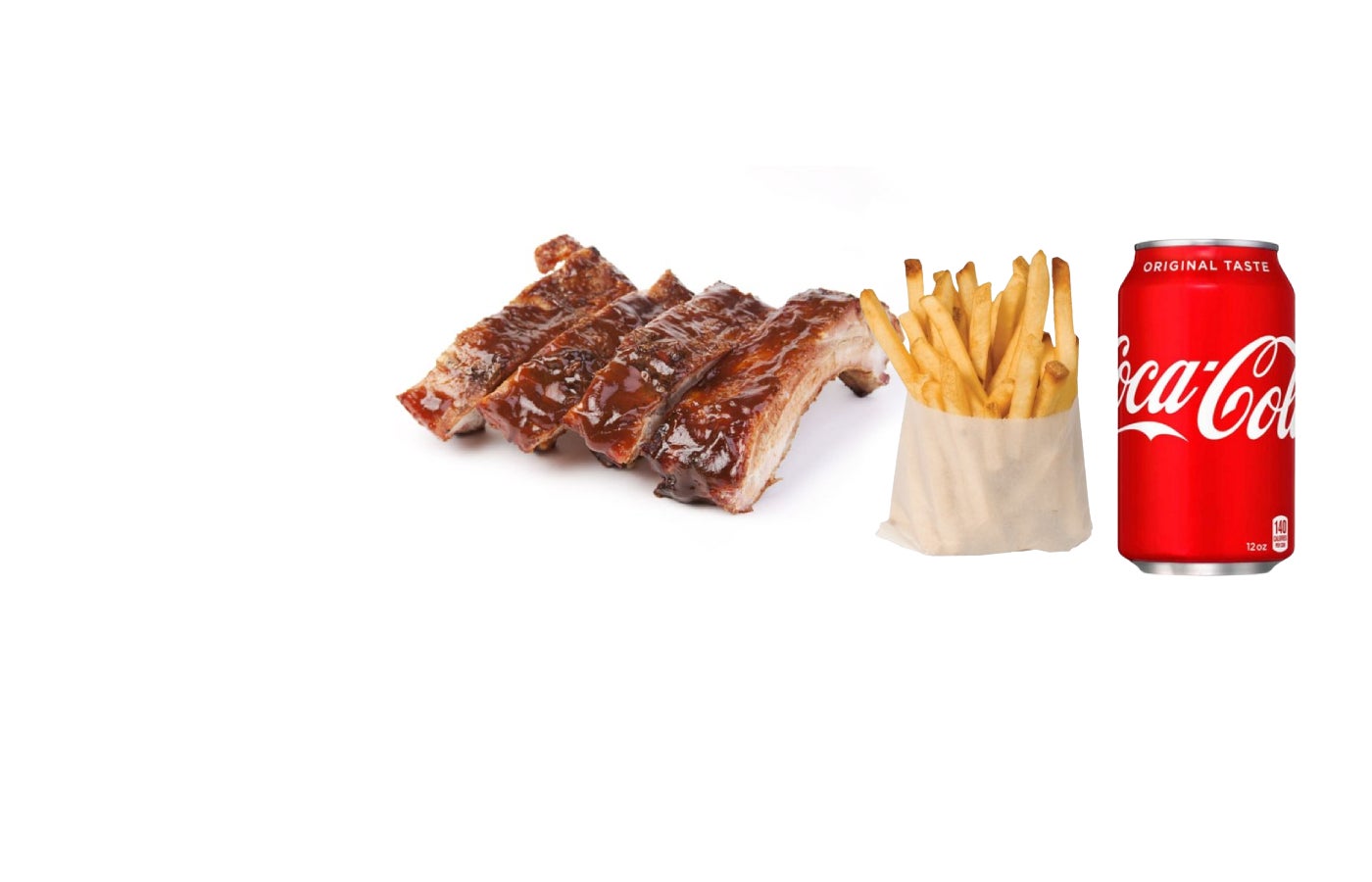 Large BBQ Rib Meal