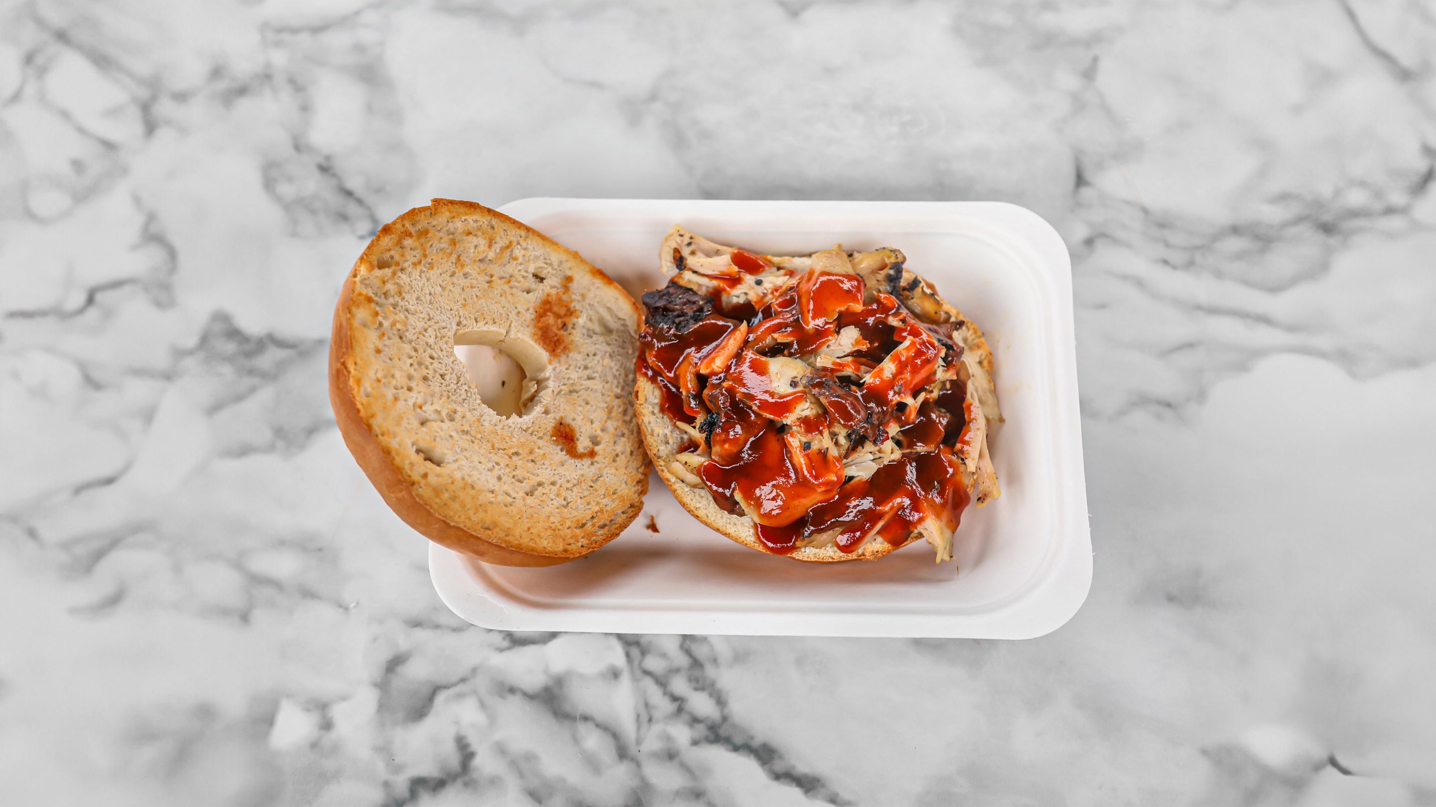 Jerk Chicken Bagel