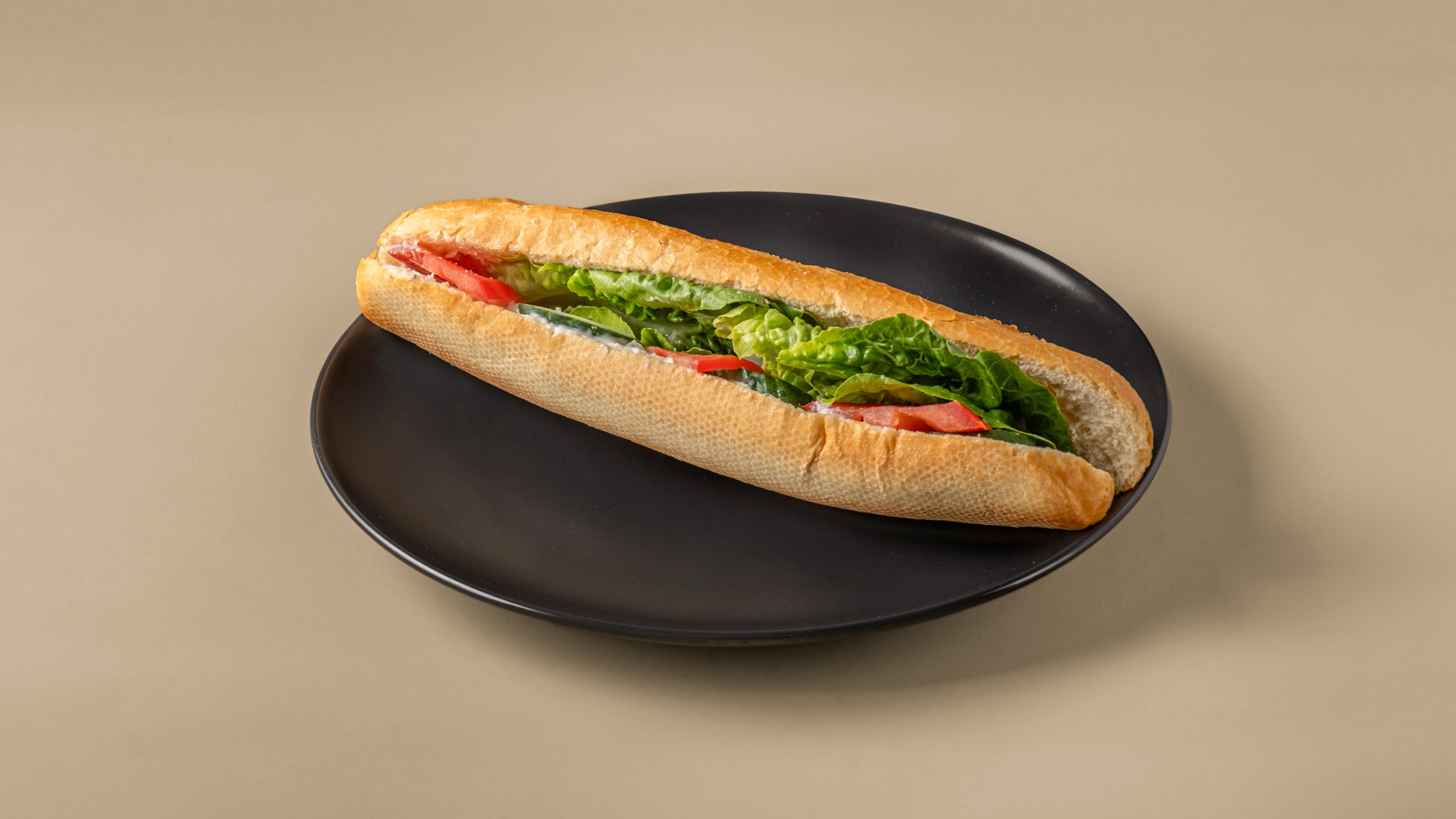 Chicken Mayo and Salad Baguette