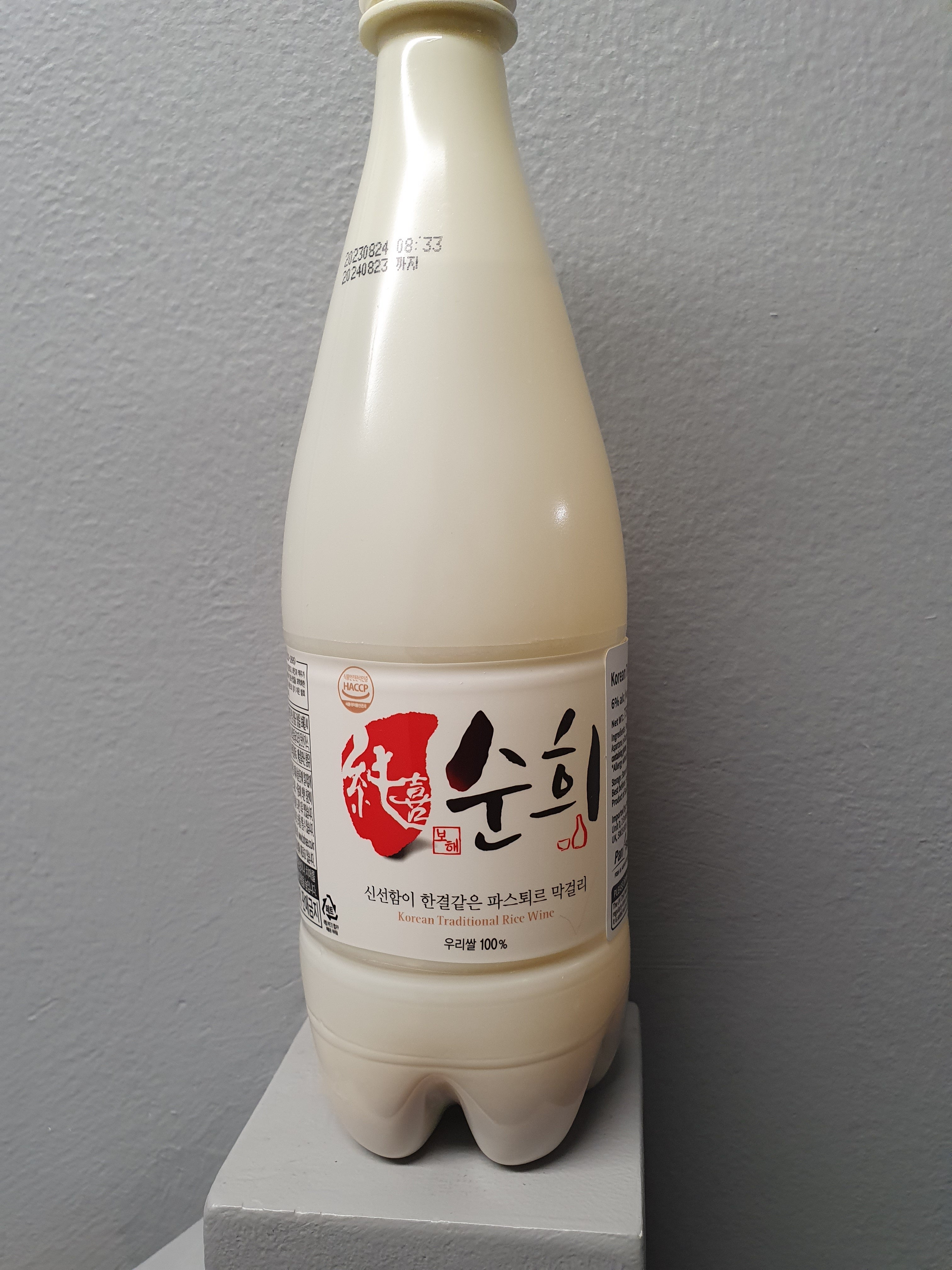 Makgeolli SoonHee Rice Wine 6% (750ml)