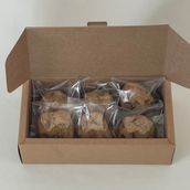 6 Pcs Chocolate Cookies Box
