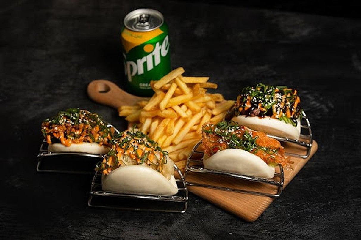 Any Four Bao Meal Deal Fries & Drink: