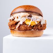 Chicken Burger Coleslaw
