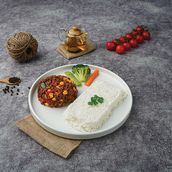 Beef Chili corn with rice