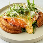 Salmon Egg Benedict