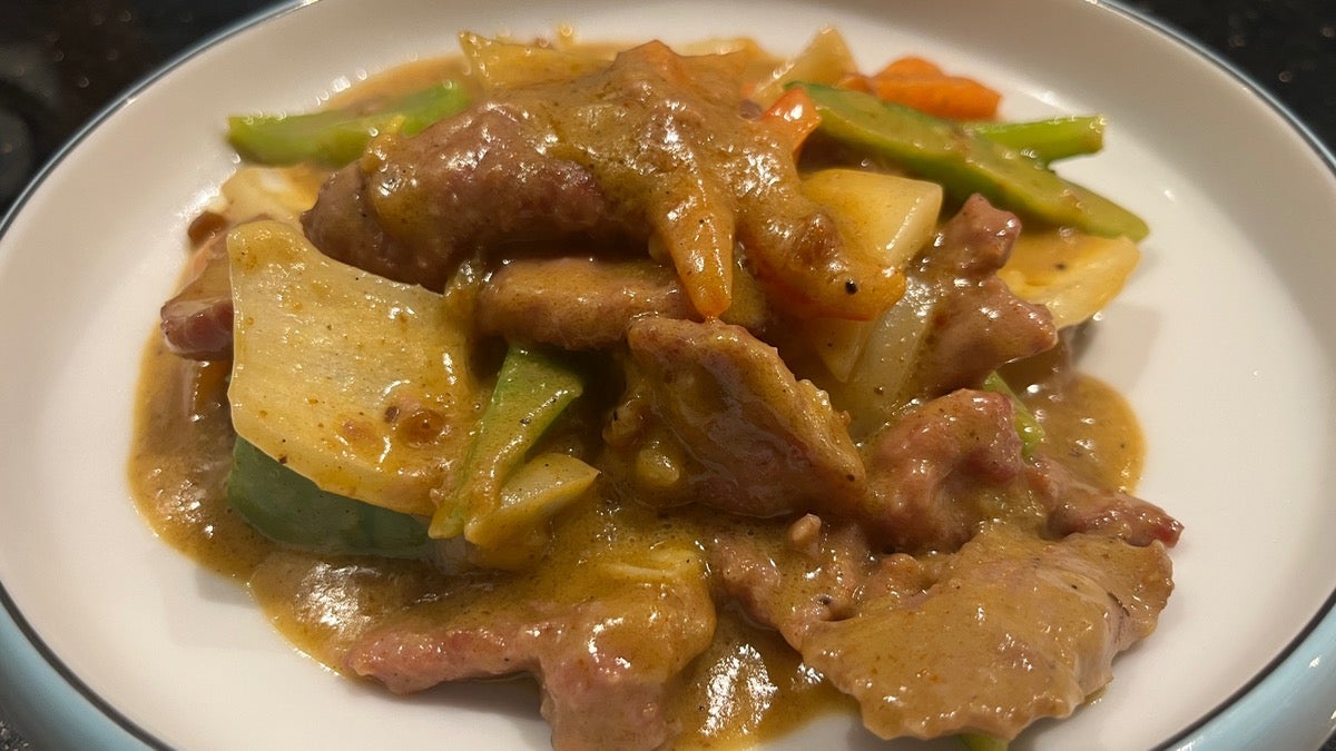 Beef with Satay Sauce 沙爹牛