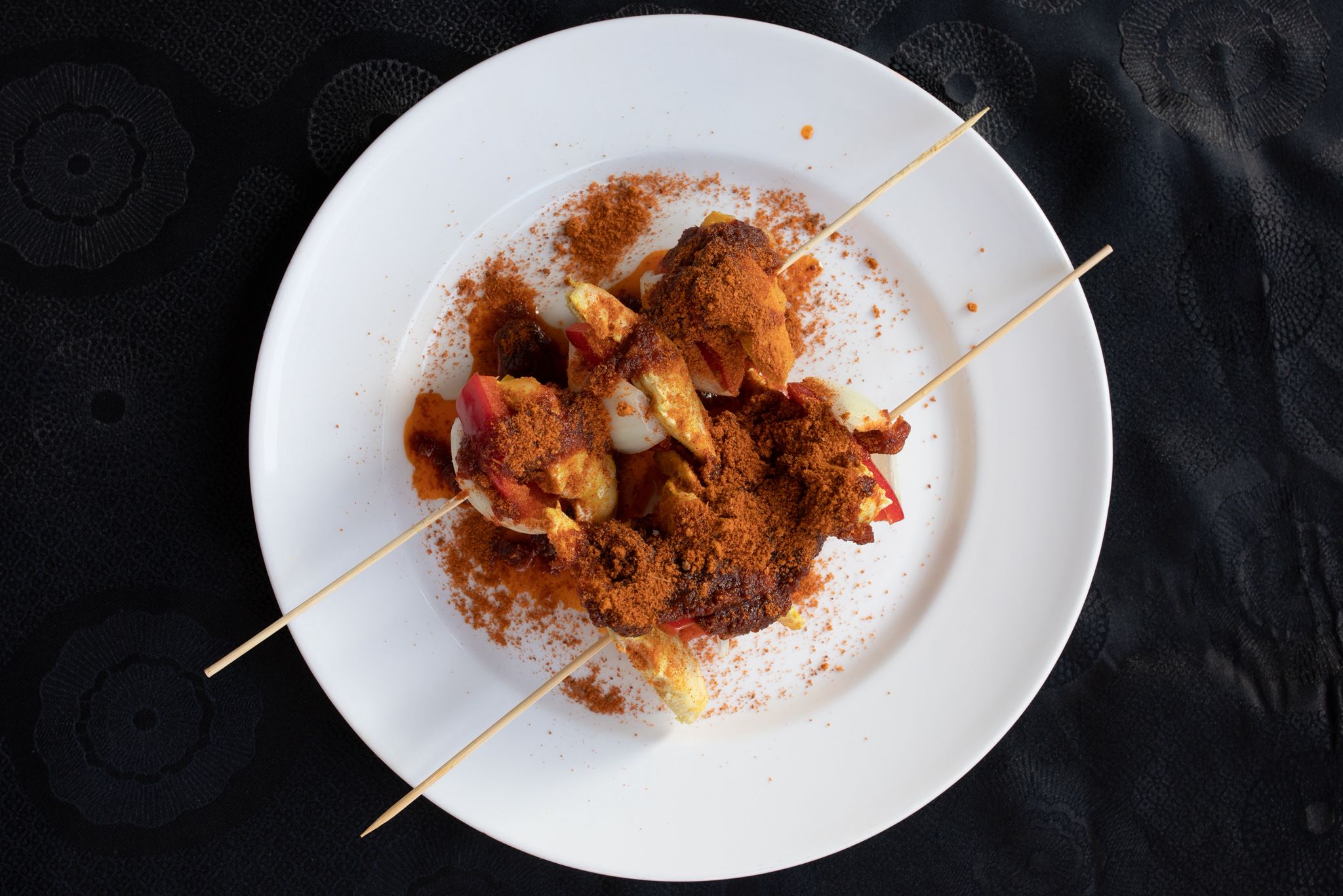Chicken Chichinga with Suya (Ghanaian Chicken Kebabs)