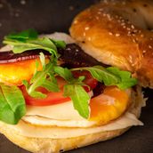 Egg & Pastrami Achma