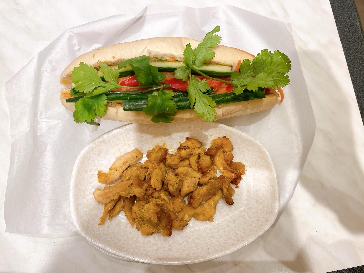 Grilled Chicken Baguette