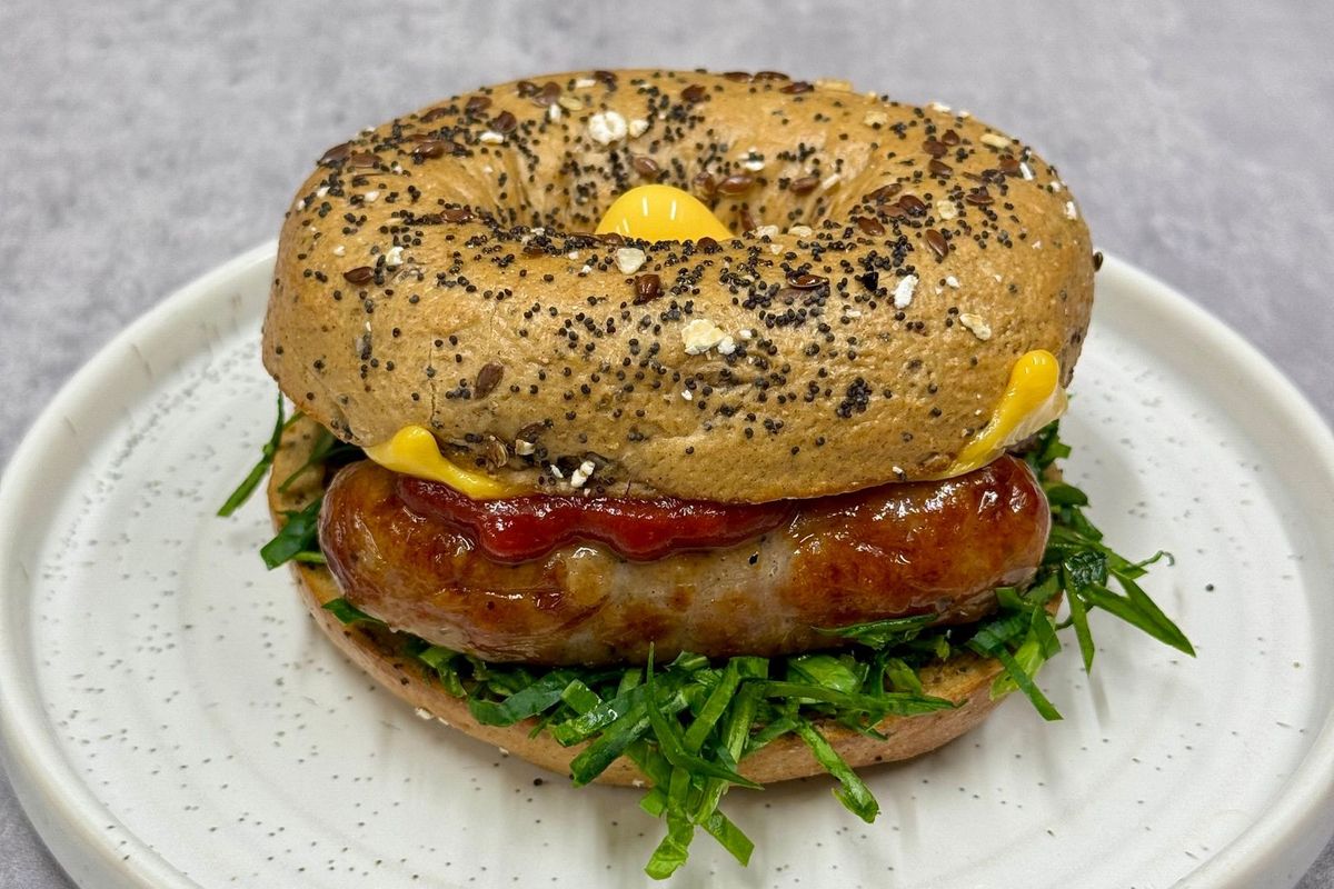 Sausage Bagel