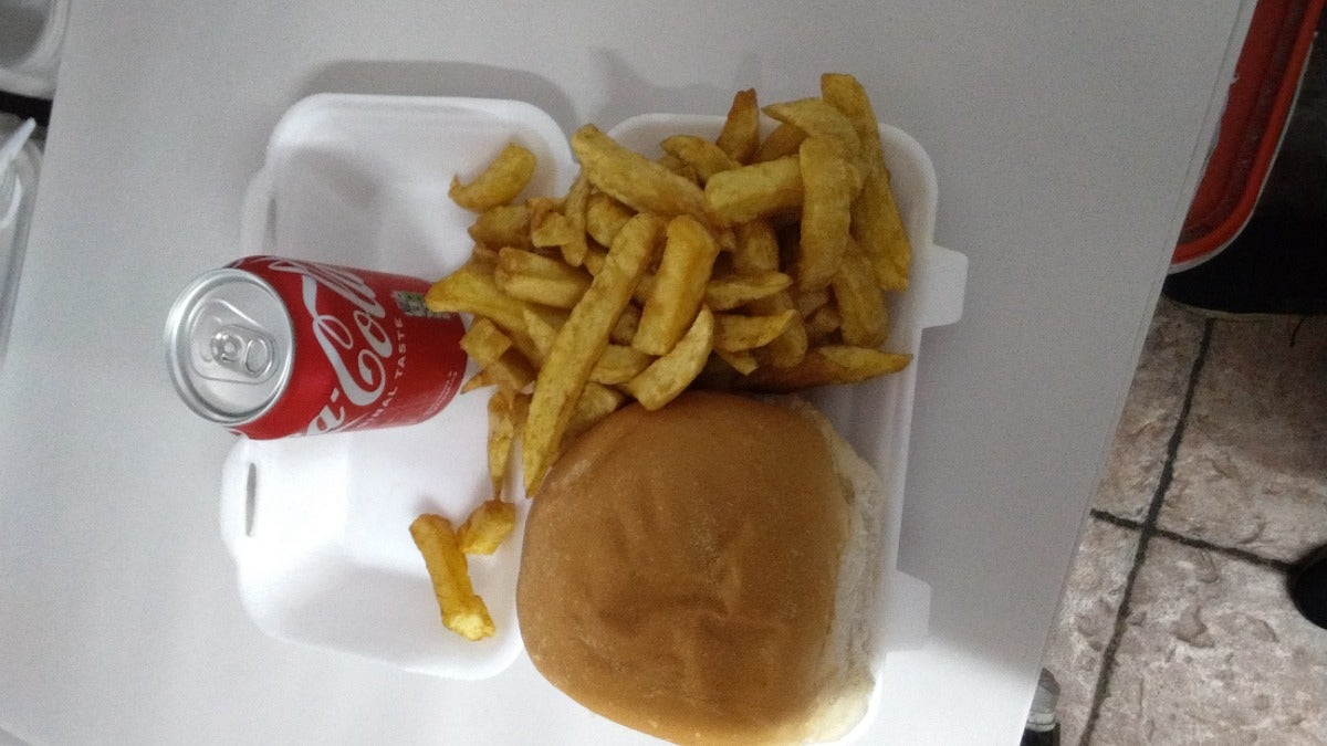 Burger meal