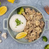 Beef With Mushroom Sauce