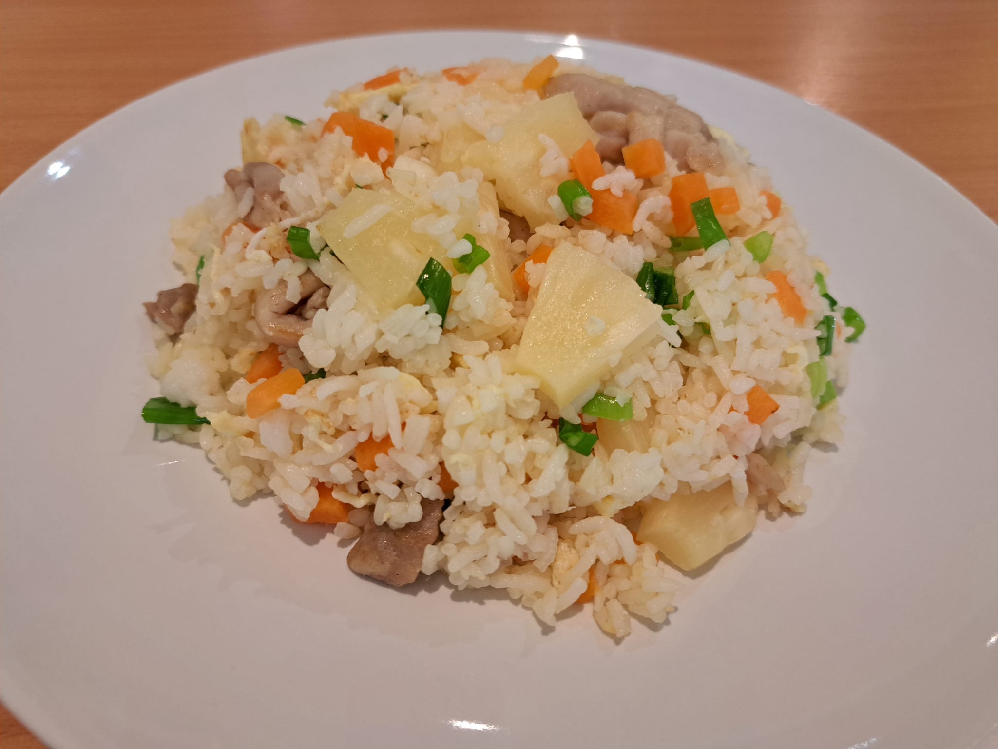 Chicken Fried Rice with Pineapple