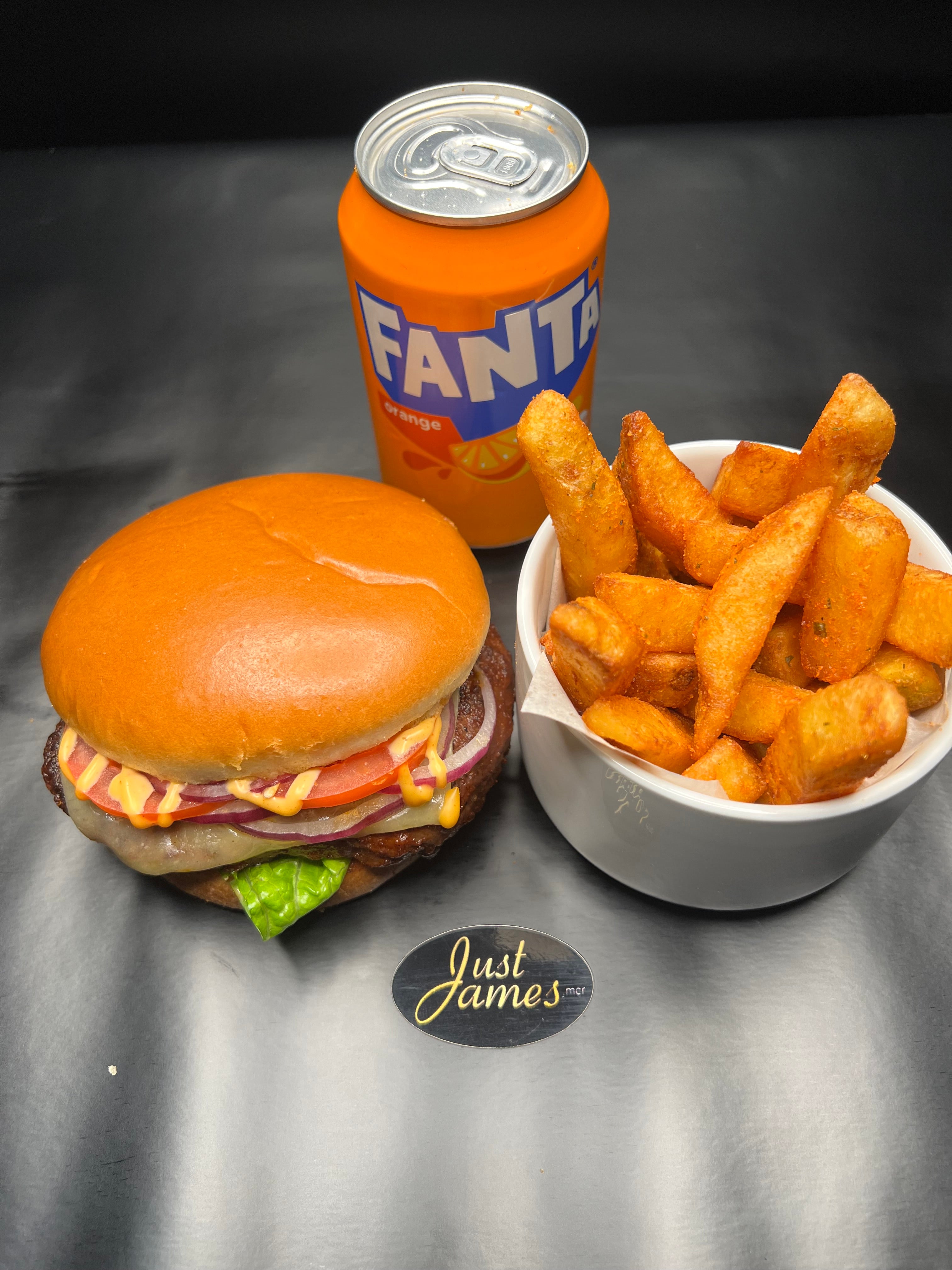 Just James Burger Meal