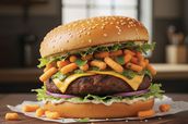 Grilled Cheetos Burger