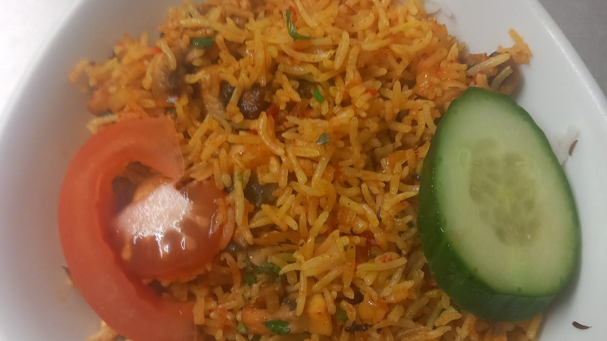 Mushroom Biryani
